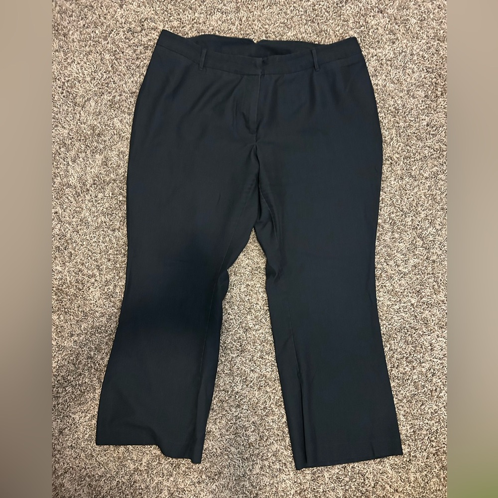 Avenue Black Petite Trousers